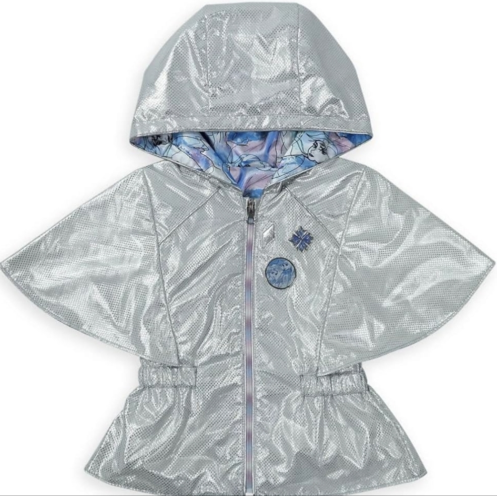 Disney Frozen hooded jacket / poncho size 9/10